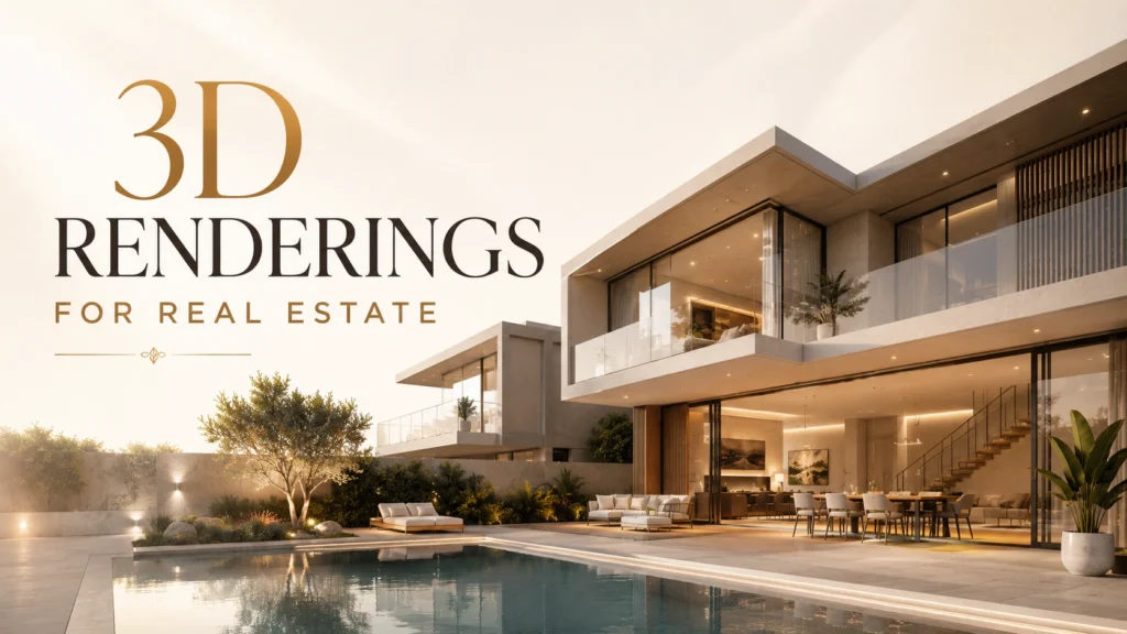 3D Renderings for real estate marketing