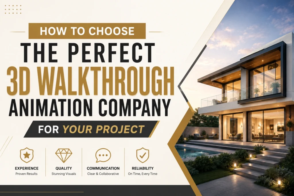 How to chose 3D Walkthrough Animation Company