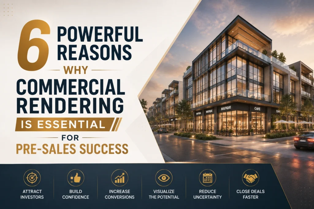 Why Commercial Rendering is Essential for Pre-Sales