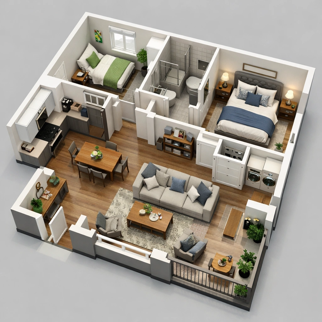 3D Floor Plan